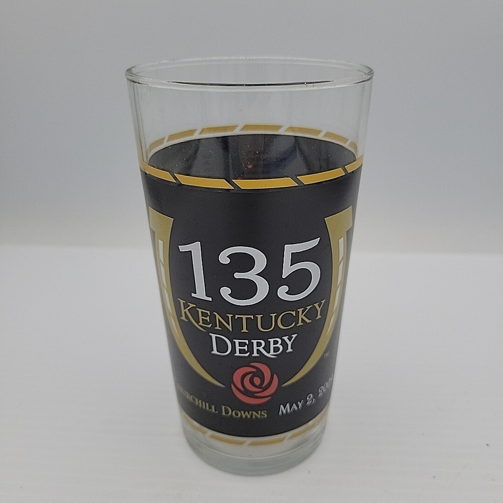 2009 - 135th Kentucky Derby Commemorative‎ Glass MINT Condition